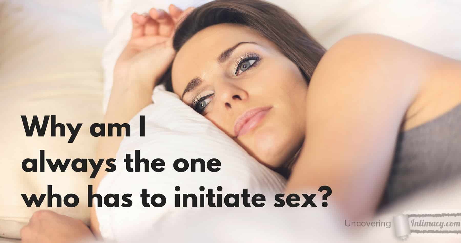 my wife never initiates sex