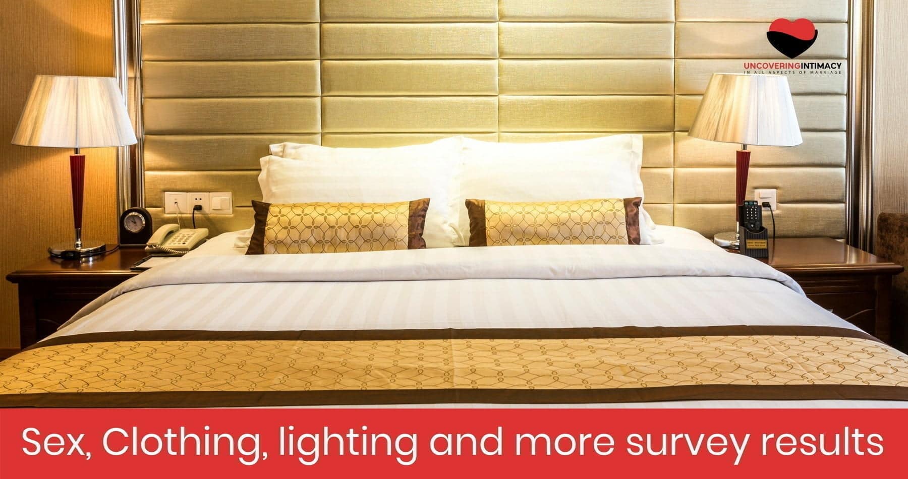 Sex, clothing and lighting survey results - Uncovering Intimacy