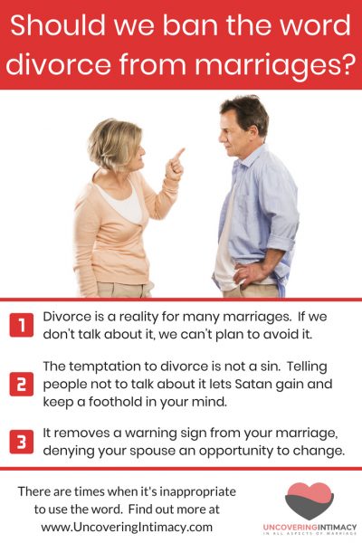 Should Spouses Avoid Speaking About Divorce? - Uncovering Intimacy